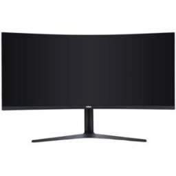 Monitor Curvo 34" NXM344KD11 LED UltraWide Quad HD (Preto) - NILOX