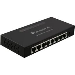 Switch 8 Portas Gigabit Ethernet - GEU-0822 - LEVELONE