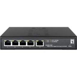 LevelOne Switch 5 Portas 10/100/1000Mbps GES-2105P - LEVEL ONE