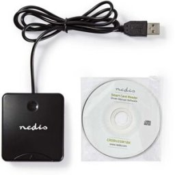 Leitor USB2.0 SmartCard de Cartões Identificação/Cidadão - NEDIS