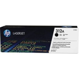 HP 312A Black Original LaserJet Toner Cartridge Laser cartridge 2400páginas Preto