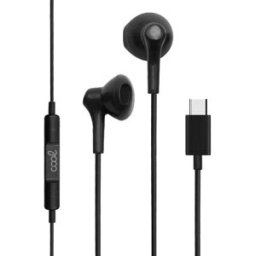 Auriculares Stereo Tipo-C (Preto) - COOL