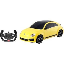 Carro Telecomandado Volkswagen Beetle 1:14 R/C (Amarelo) - RASTAR