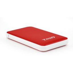 Caixa Externa USB3.1 p/ Disco Rígido HDD 2.5" (Vermelho) - TooQ