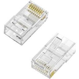 Pack 50x Fichas RJ45 8 Fios CAT.6 AWG24 - AISENS