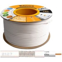 Bobine Cabo Coaxial ITED CXT1 Ø6mm (100 mts) - TELEVES