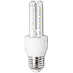 AIGOSTAR Lampada LED 220V E27 6W Branco F. 6000K 360º 510Lm