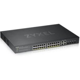 Switch GS1920-24HPV2 Gerido 1000 Mbit/s (Poe) Preto - ZYXEL