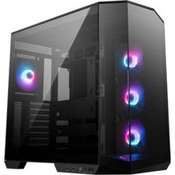 Caixa ATX MAG Pano 100R PZ ARGB Tempered Glass (Preto) - MSI