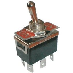 Interruptor Alavanca ON-OFF-ON Bipolar 15A 250V