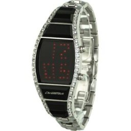 Relógio Digital CT7122LS-03M 28MM (Prateado) - CHRONOTECH