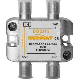 Derivador 3 Vias 5-2300MHz 15dB - IBEROSAT