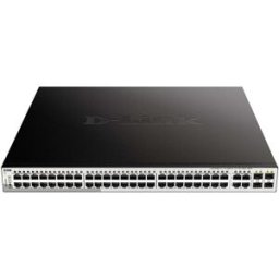 Switch de Rede Gerido 1U L2 Gigabit Ethernet 1000Mbit/s PoE (48 Portas) - D-LINK