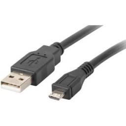 Cabo USB-A 2.0 Macho - Micro USB Macho (1 metro) - LANBERG