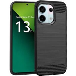 Capa p/ Xiaomi Redmi Note 13 Pro 5G Carbono (Preto) - COOL