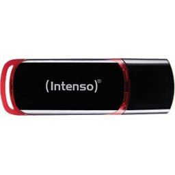Pen Drive USB 2.0 Business Line Stick 16GB (Preto/Vermelho) - INTENSO