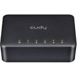Switch de Rede 5 Portas 10/100Mbps UnManaged - CUDY