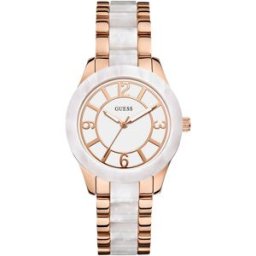 Relógio Analógico W0074L2 37MM (Bicolor) - GUESS
