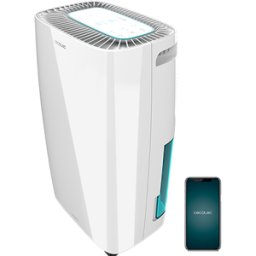 Desumidificador 10L/Dia BigDry 4000 Expert Connected 2,5L (Branco) - CECOTEC