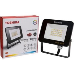 Projector LED 220VAC 20W Branco F. 6000K 1800Lm IP65 - TOSHIBA
