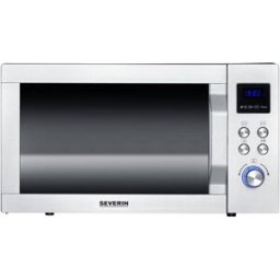 Microondas c/ Grill 900W 25L MW 7777 (Preto/Inox) - SEVERIN