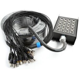 Multi-Cabos "Multicore/Stage Box" Canon (XLR) 16 Ent./4 Saíd (30 metros) - Power Dynamics CONNEX
