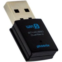 Pen USB Nano Bluetooth Wi-Fi Dual Band 650Mps (Preto) - PHOENIX