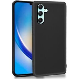 Capa Silicone p/ Samsung A346 Galaxy A34 5G (Negro) - COOL