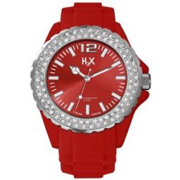 Relógio Analógico SS382DR1 34MM (Vermelho) - HAUREX