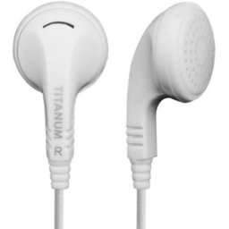 Auriculares Titanum c/ Fios Stereo (Branco) - ESPERANZA