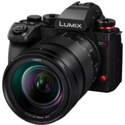 Máquina Fotográfica Full Frame Lumix S1II 24-105mm MILC 24.1 MP CMOS (Preto) - PANASONIC