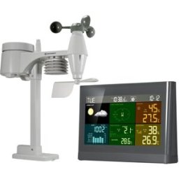 Estação Meteorológica Digital Comfort "5-EM-1" (Cinza/Preto) - BRESSER