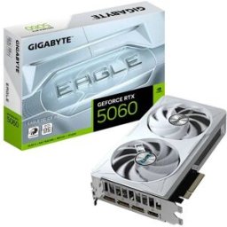Placa Gráfica NVIDIA GeForce RTX 5060 "Blackwell" Eagle OC Ice 8G GDDR7 DLSS4 - GIGABYTE