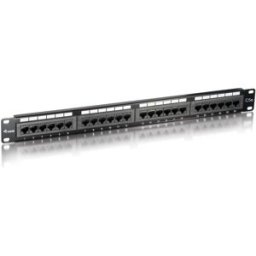 Patch Panel 24 Portas Cat.5e 19" 1U - EQUIP