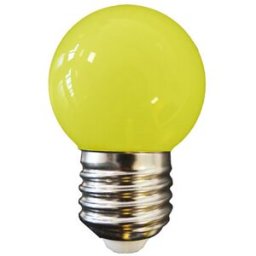 Lampada LED E27 B45 220V 2W 270Lm - Amarelo