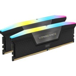 Memória RAM Vengeance RGB 32GB (2x16GB) DDR5-6000MHz CL36 (Preto) - CORSAIR