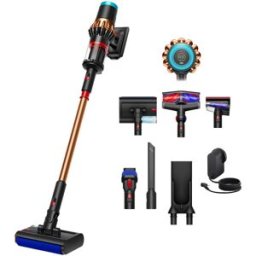 Aspirador Vertical "2-EM-1" V16 Piston Animal Submarine 900W (Preto/Cobre) - DYSON