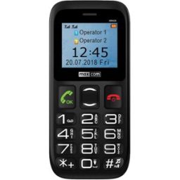 Telemóvel Sénior MM426 Dual SIM (Preto) - MAXCOM