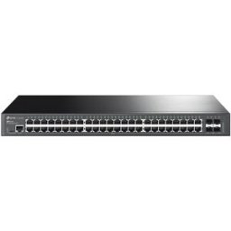 Switch JetStream 48 Portas Gigabit L2+ Managed Switch + 4 Portas 10GE SFP+ - TP-LINK