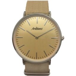 Relógio Analógico HBA2228B 38MM (Prateado) - ARABIANS