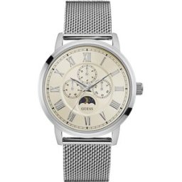 Relógio Analógico W0871G4 43MM (Prateado) - GUESS