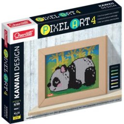 Pegs Pixel Art 4 Urso Panda 4800 pz - QUERCETTI