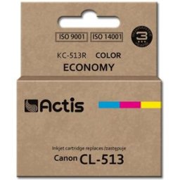 Tinteiro Compatível CL-513 Canon (Multicor) - ACTIS