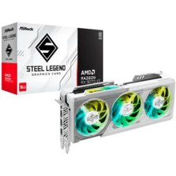 Placa Gráfica Steel Legend AMD Radeon RX 9070 XT 16GB GDDR6 - ASROCK
