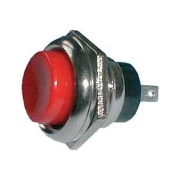 Pulsador OFF-(ON) Vermelho