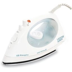 Ferro Engomar a Vapor 1600W c/ Base em Aço Inoxidável - ORBEGOZO