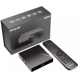 Receptor IPTV OTT Android A14 Gold 4GB/64GB Wi-Fi 4K MyTV3 - AMIKO