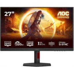 Monitor LED 27" G4 Q27G4SRU Quad HD (Preto/Vermelho) - AOC