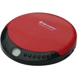 Leitor CD Portátil (Vermelho) - ROADSTAR