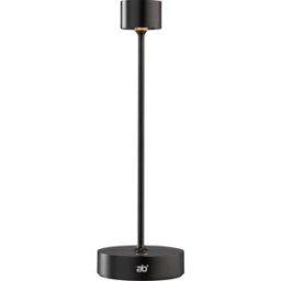 Candeeiro de Mesa Portátil (Preto) - AB+